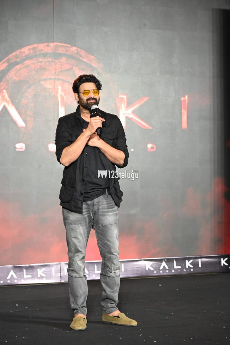 Prabhas At Kalki Ad Pre Release Event